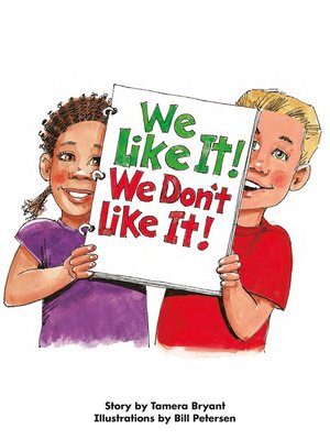 cover image of We Like It! We Don't Like It!